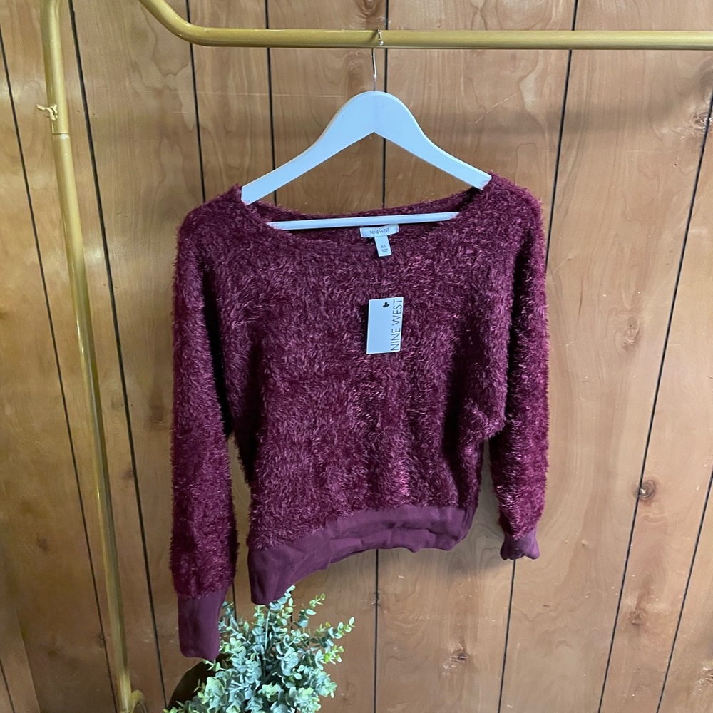 Nine West Fuzzy Sweater